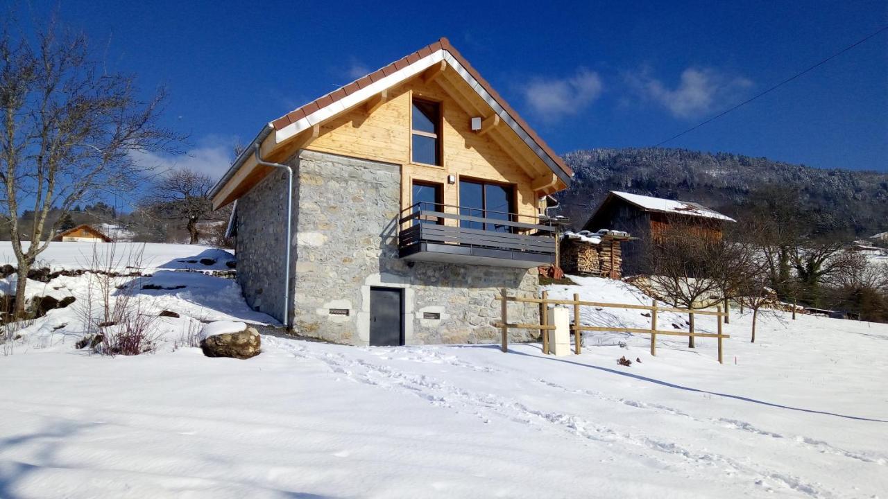 Le Chalet Des Pierres Viuz-en-Sallaz Eksteriør bilde