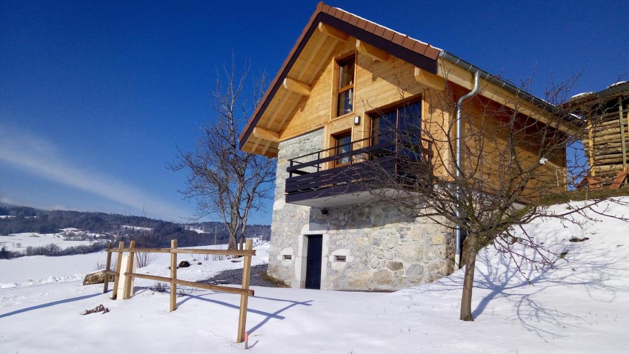 Le Chalet Des Pierres Viuz-en-Sallaz Eksteriør bilde